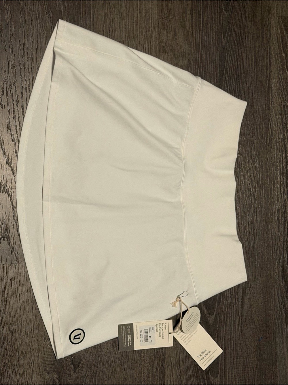 Vuori White Volley Skirt